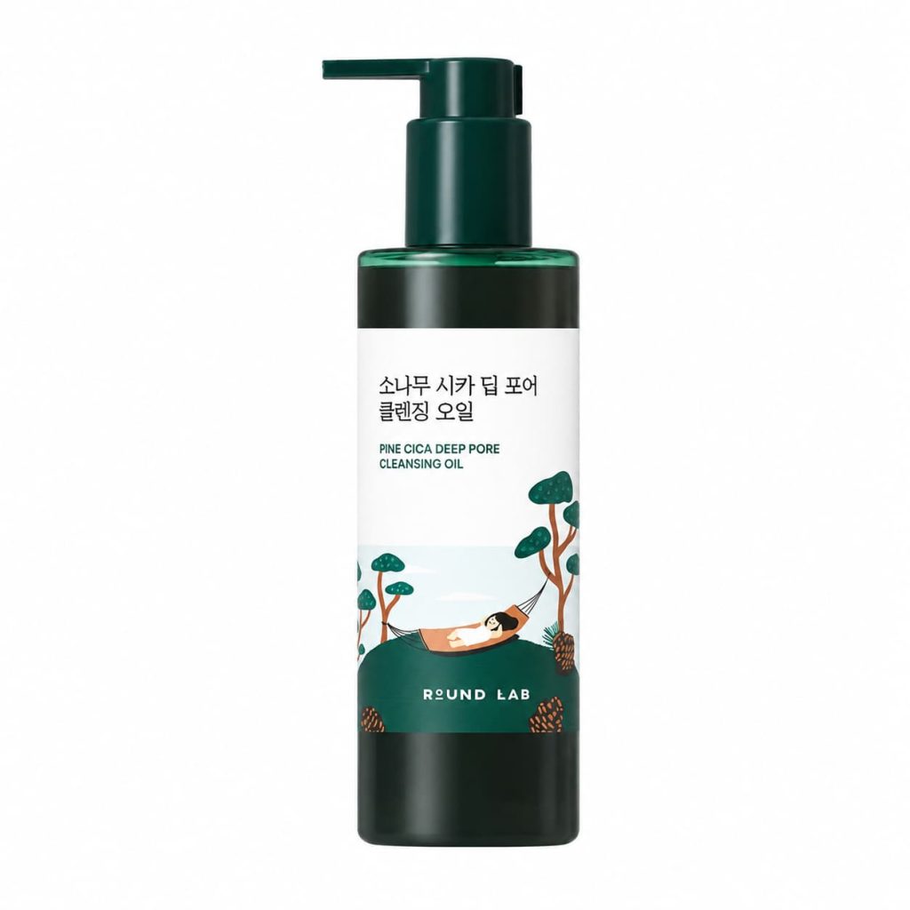 Round Lab – Pine Cica Deep Pore Cleansing Oil, 200 ml